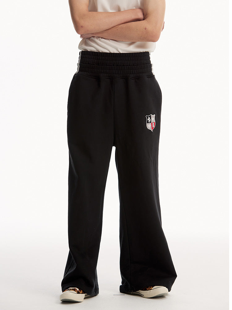 EAC–TwinBelt Crest Baggy Sweatpants