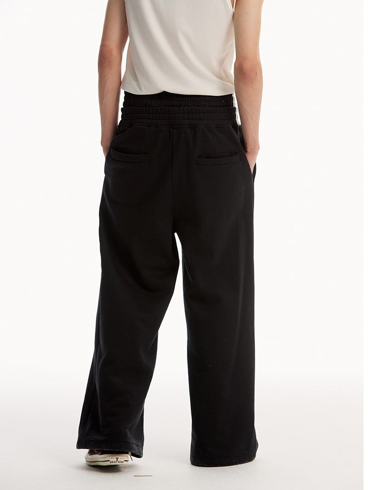EAC–TwinBelt Crest Baggy Sweatpants