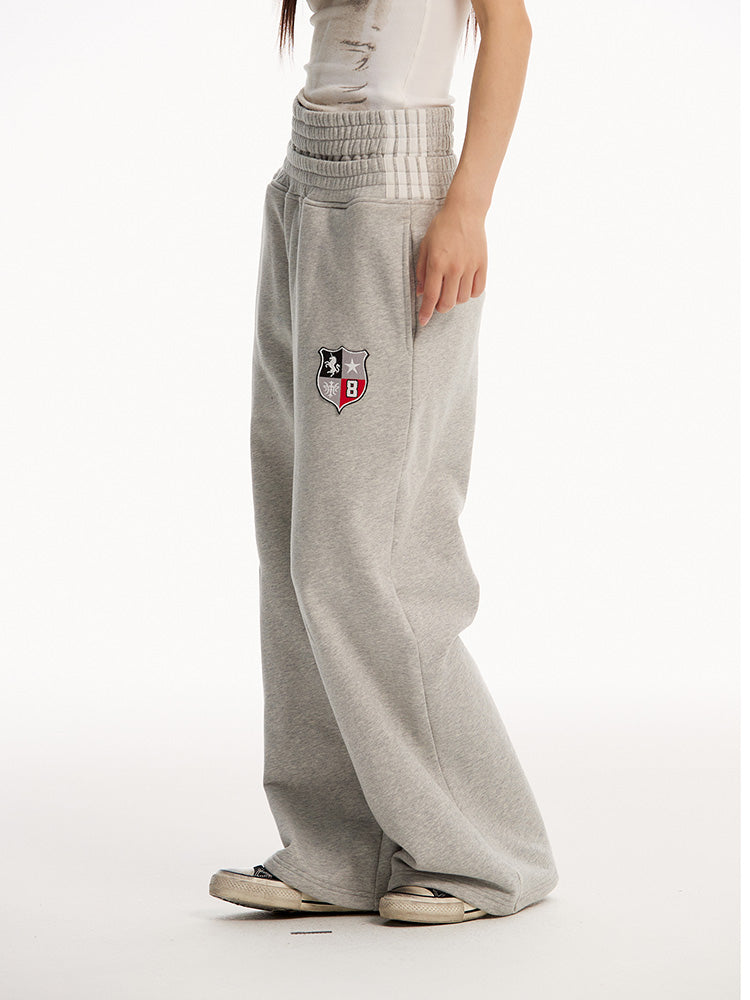 EAC–TwinBelt Crest Baggy Sweatpants