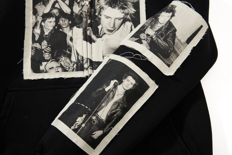 RetroPatch Zip Hoodie