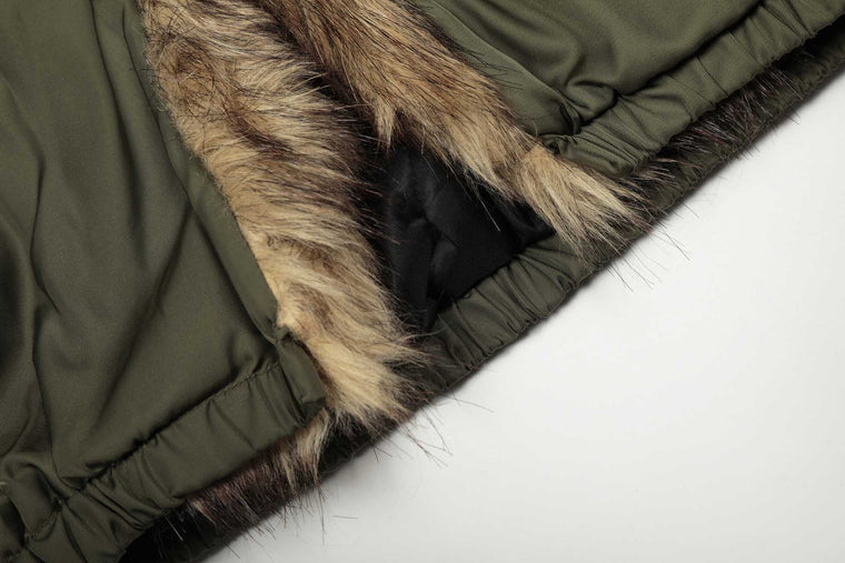 EAC–PlushTrim Hooded Jacket