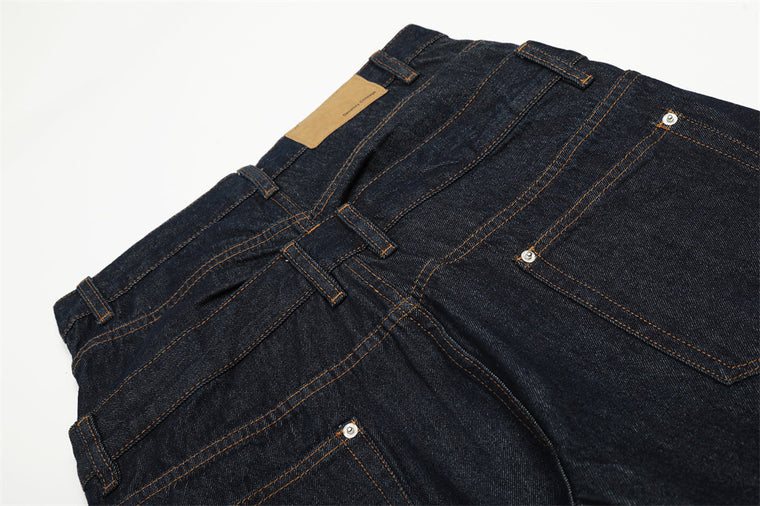 TwinBelt Patchwork Jeans