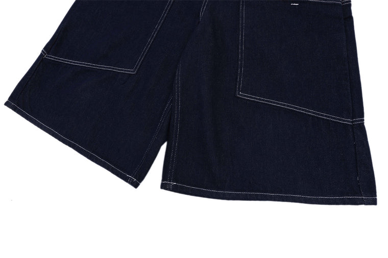 PocketWave Cropped Wide-Leg Jeans