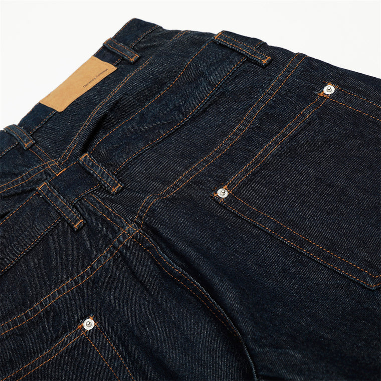 TwinBelt Patchwork Jeans