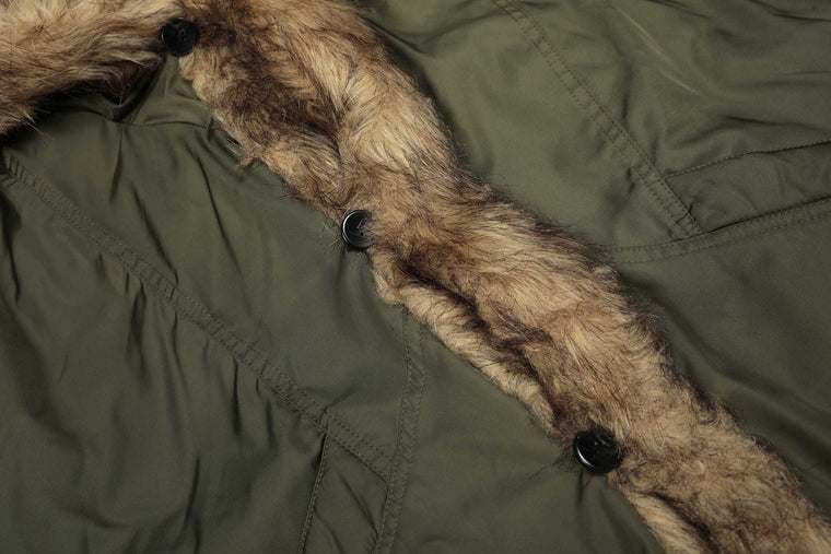 EAC–PlushTrim Hooded Jacket