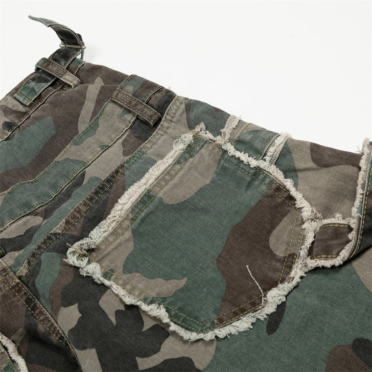TwinBelt Camo Cargo Pants