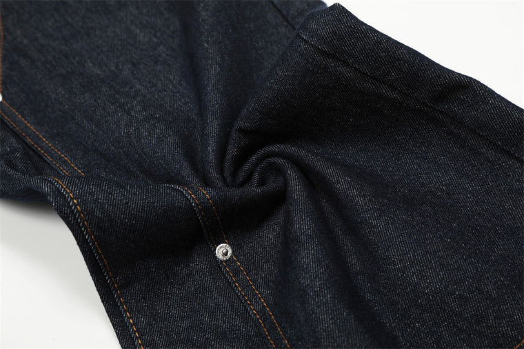 TwinBelt Patchwork Jeans
