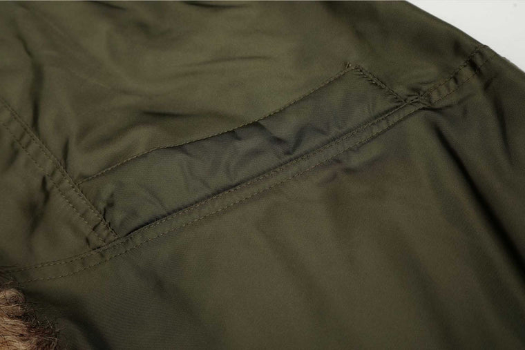 EAC–PlushTrim Hooded Jacket