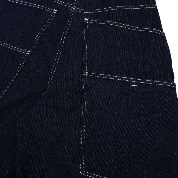 PocketWave Cropped Wide-Leg Jeans