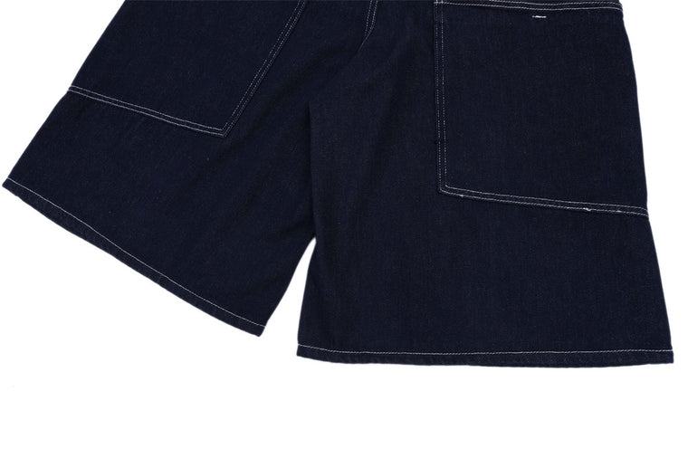 PocketWave Cropped Wide-Leg Jeans
