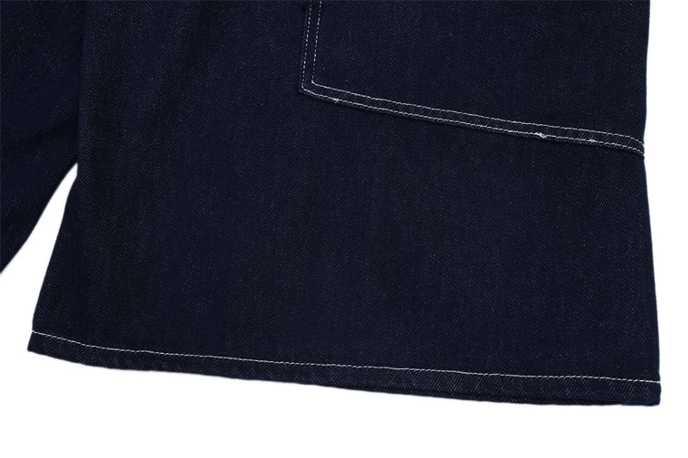 PocketWave Cropped Wide-Leg Jeans