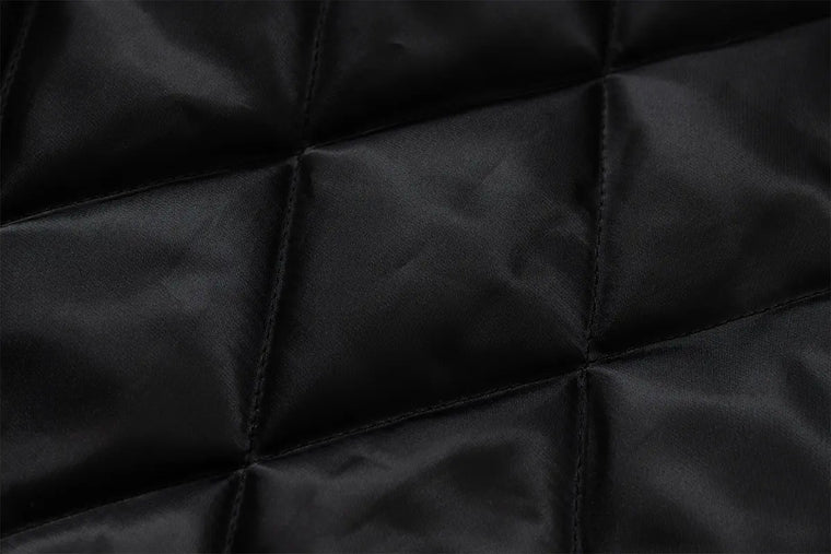 EAC–Insulated Faux Fur Collar Bomber Jacket