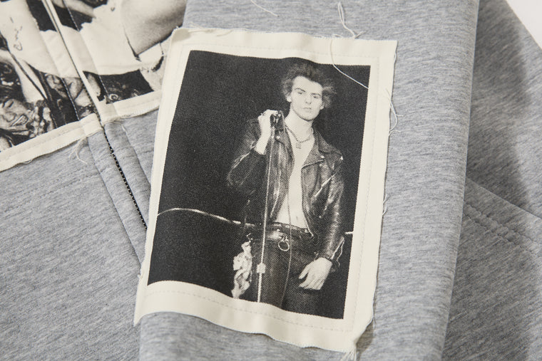 RetroPatch Zip Hoodie