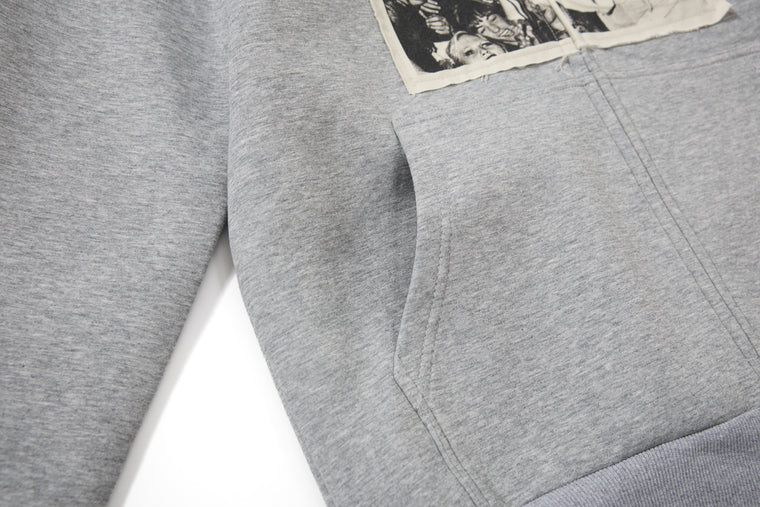 RetroPatch Zip Hoodie