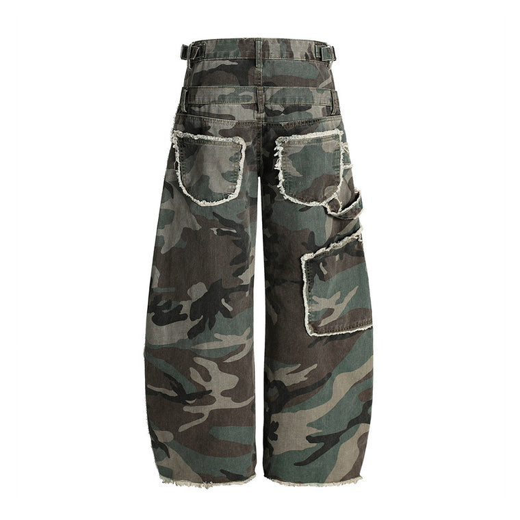 TwinBelt Camo Cargo Pants