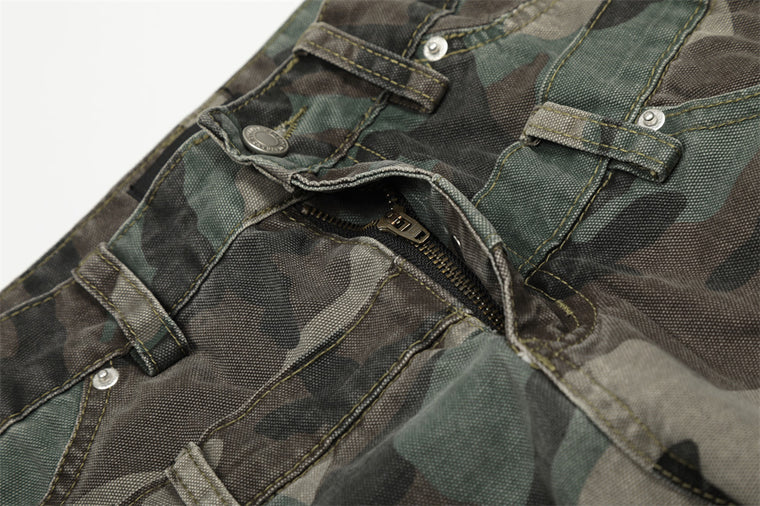 TwinBelt Camo Cargo Pants