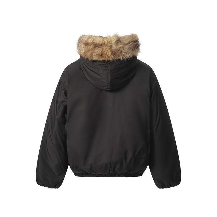 EAC–PlushTrim Hooded Jacket