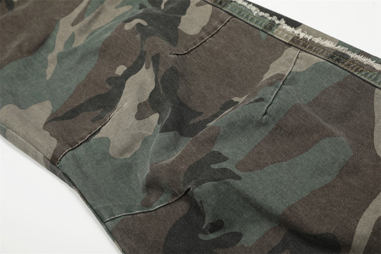 TwinBelt Camo Cargo Pants