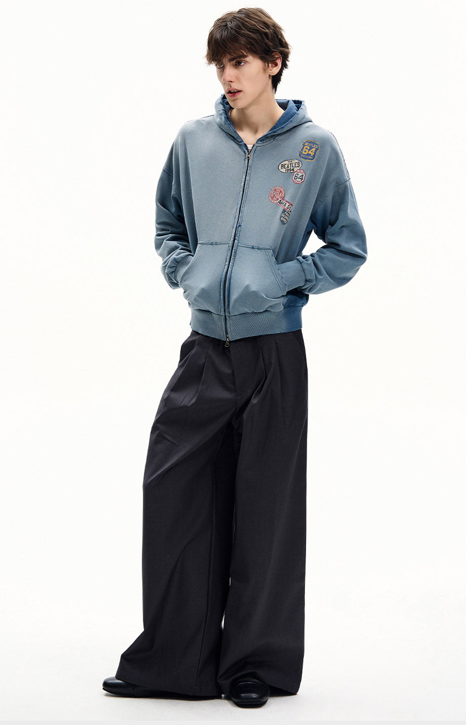 EAC – RetroBadge Washed Hoodie