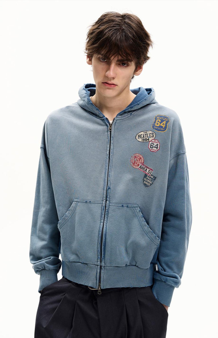 EAC – RetroBadge Washed Hoodie