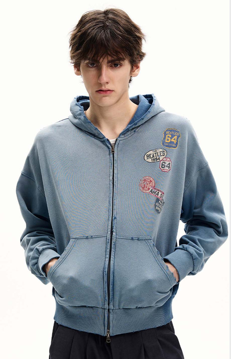 EAC – RetroBadge Washed Hoodie