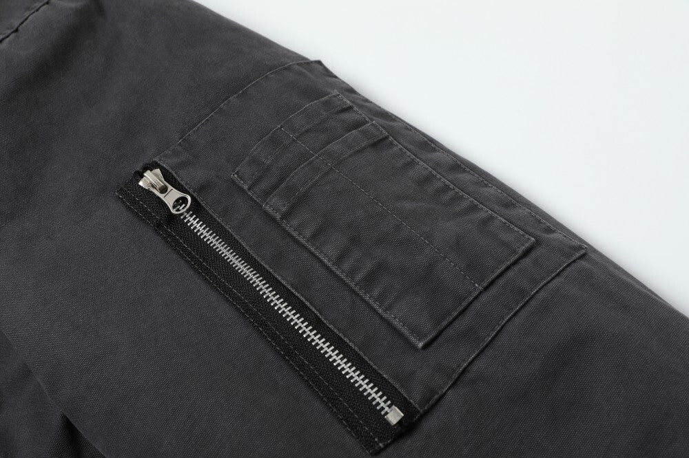 EAC–Multi-Pocket Padded Bomber Jacket