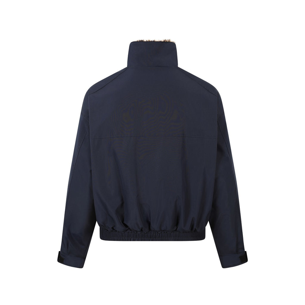 EAC–Padded Jacket with Leopard Lining