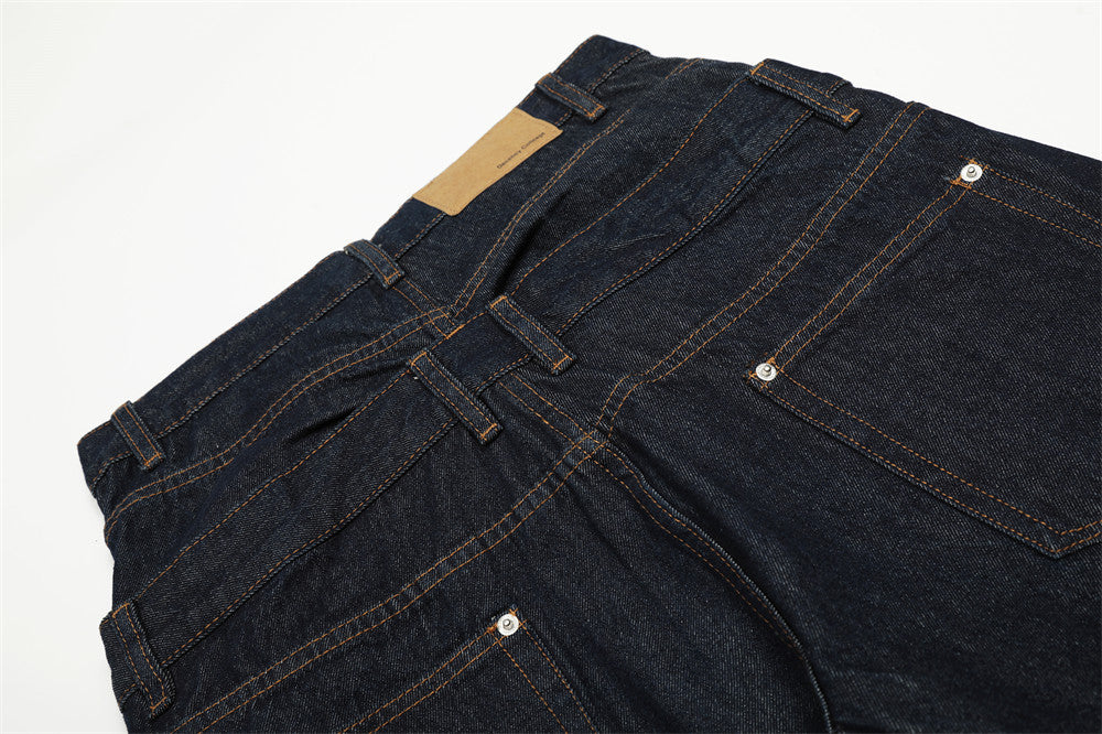 TwinBelt Patchwork Jeans