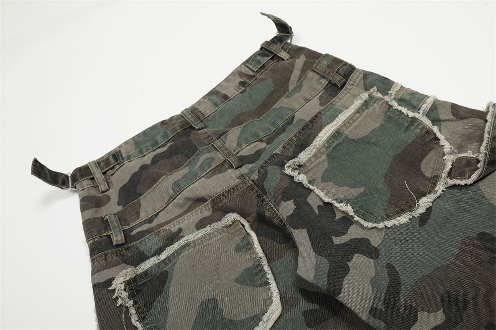 TwinBelt Camo Cargo Pants