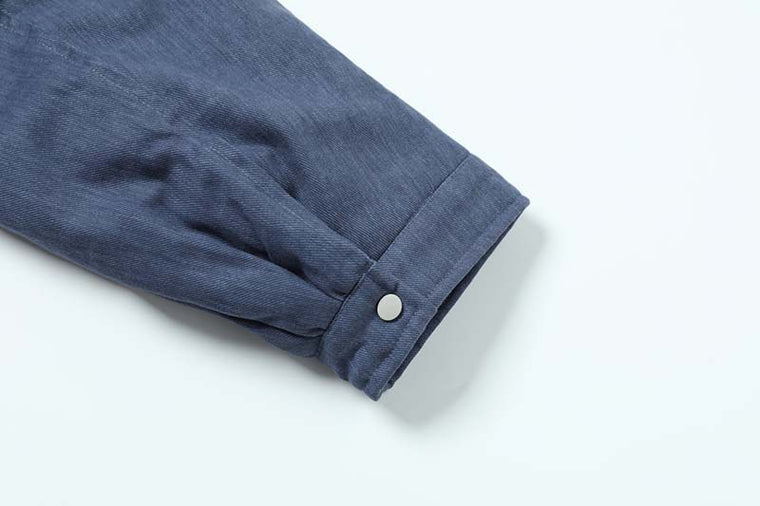 EAC–Barn-Inspired Padded Zip Jacket