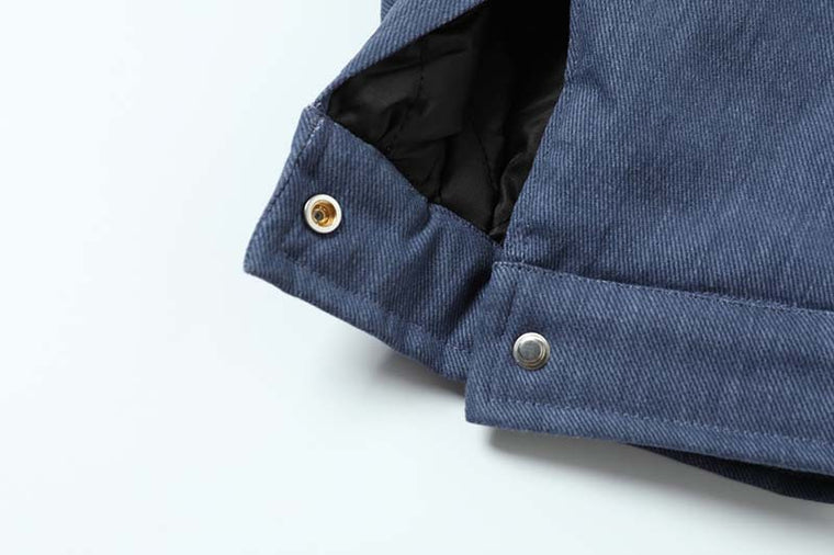 EAC–Barn-Inspired Padded Zip Jacket