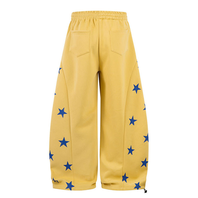 EAC–Star Print Slash Fit Sweatpants