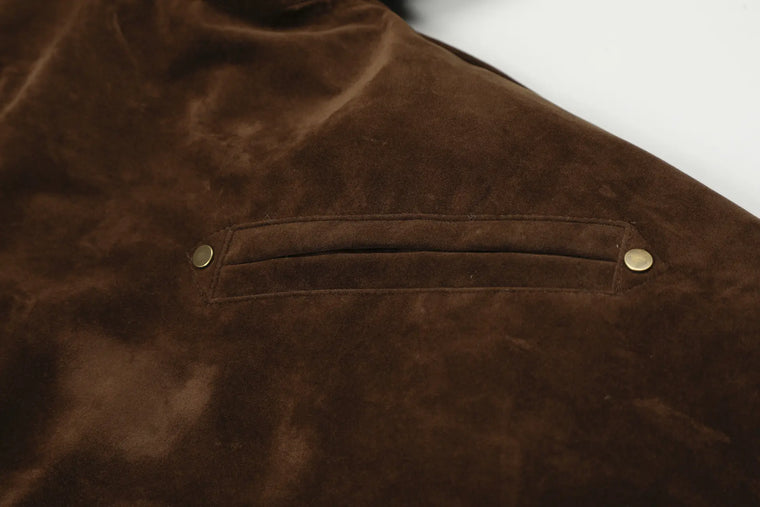 EAC–Retro Toggle Front Cropped Hooded Jacket