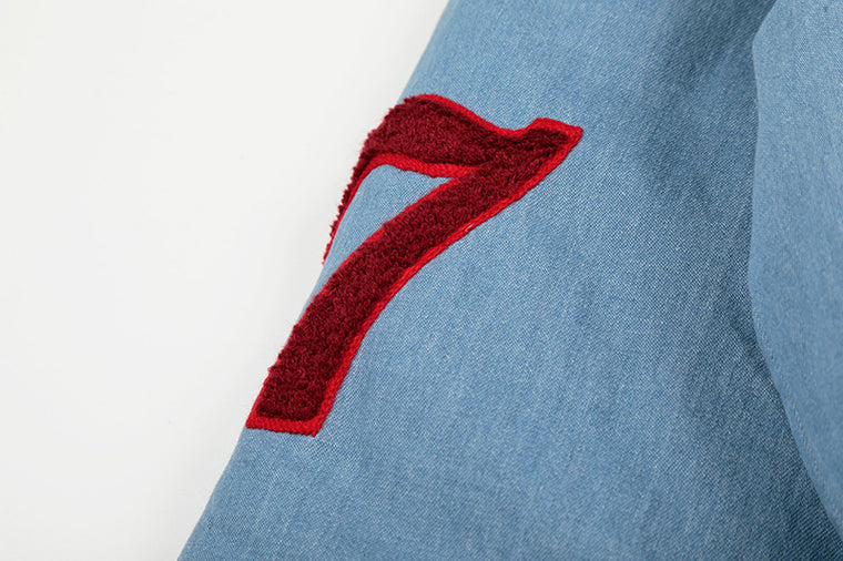 EAC–Vintage Wash Faux Fur Padded Jacket