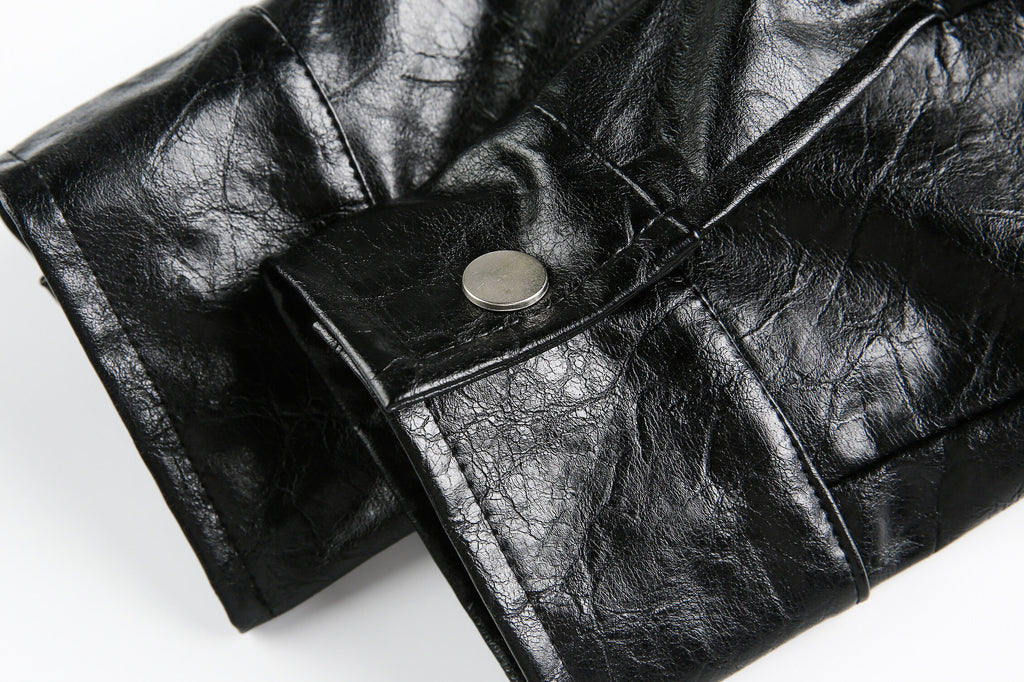 DarkPortrait Leather Jacket
