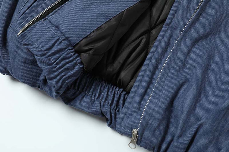 EAC–Barn-Inspired Padded Zip Jacket