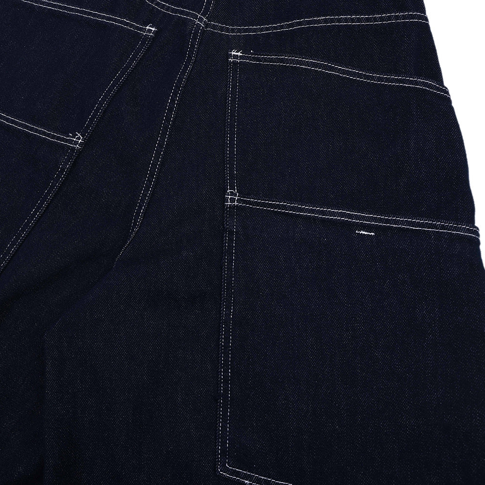 PocketWave Cropped Wide-Leg Jeans