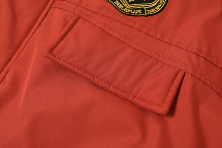 EAC–Padded Jacket with Leopard Lining