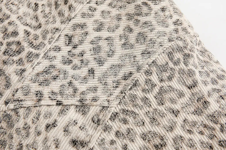 EAC–Leopard Lined Padded Jacket