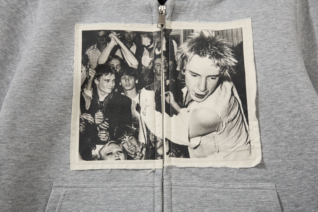 RetroPatch Zip Hoodie