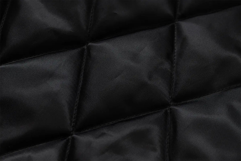 EAC–Insulated Faux Fur Collar Bomber Jacket