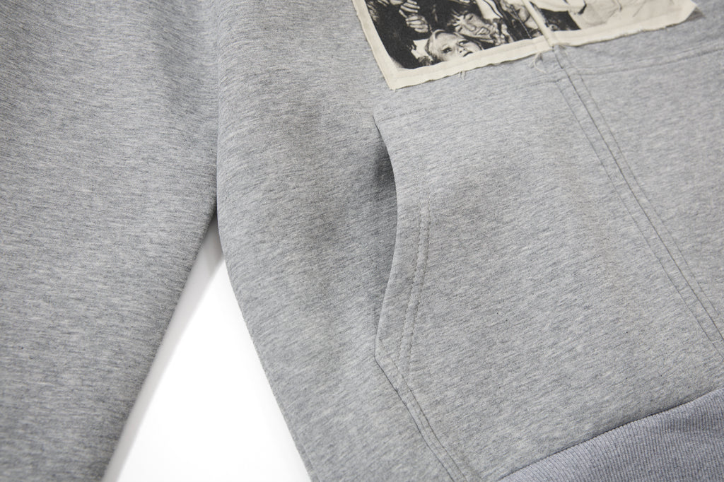 RetroPatch Zip Hoodie