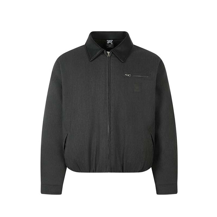 EAC–Barn-Inspired Padded Zip Jacket