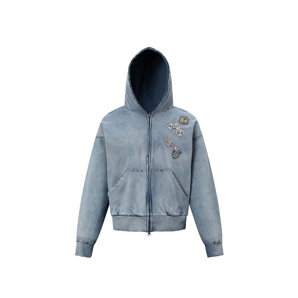 EAC – RetroBadge Washed Hoodie