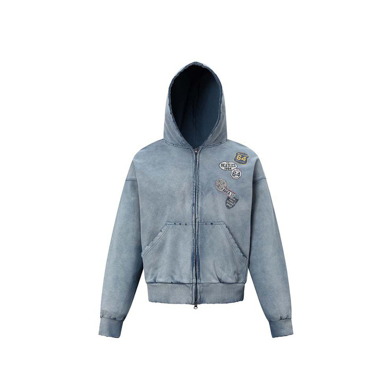 EAC – RetroBadge Washed Hoodie