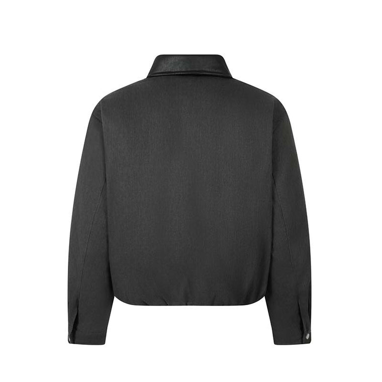 EAC–Barn-Inspired Padded Zip Jacket