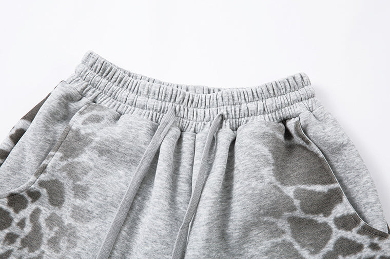 EAC–Wild Leopard Slash Fit Joggers