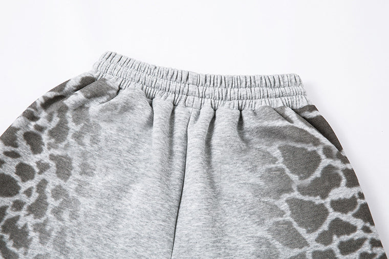 EAC–Wild Leopard Slash Fit Joggers
