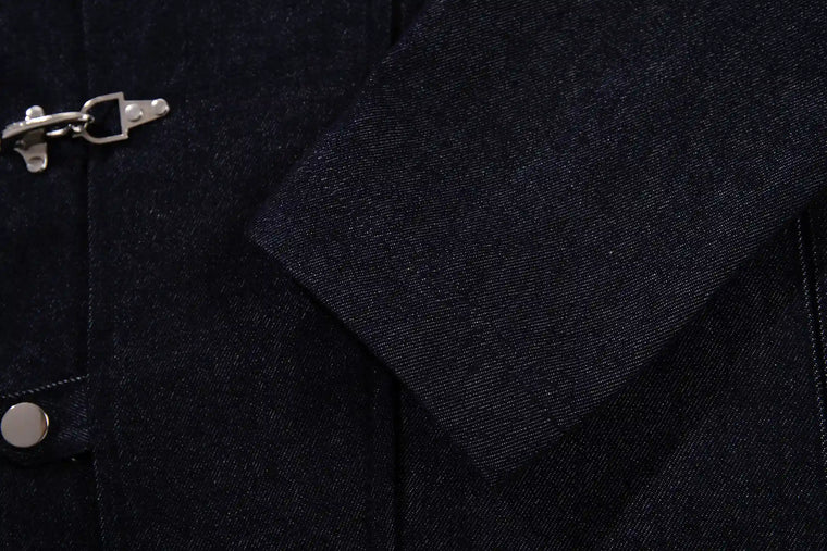EAC – Toggle Closure Raw Denim Jacket