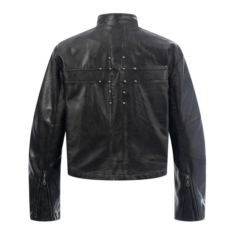 EAC – Studded Faux Leather Jacket